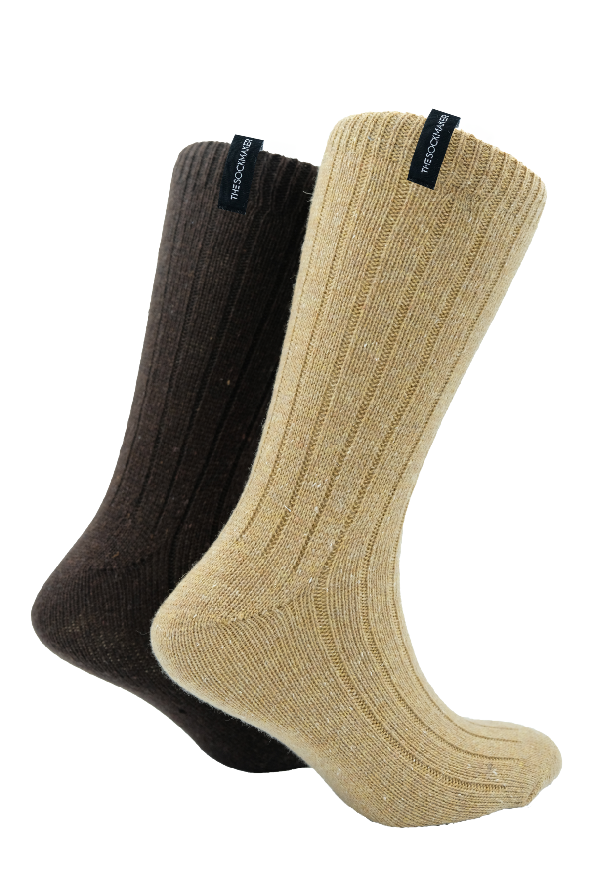 MUSTARD/BROWN - RIBBED