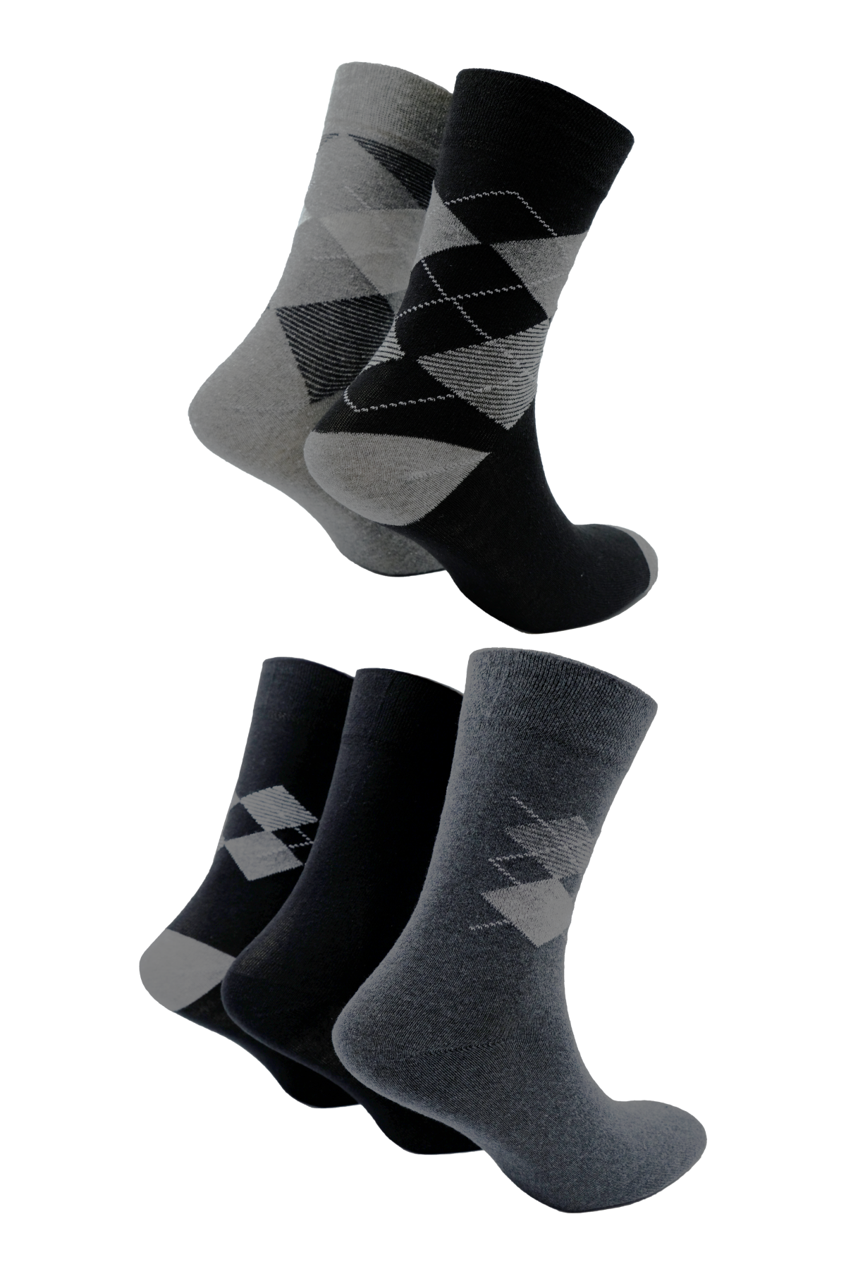 BLACK ARGYLE