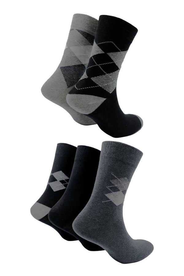 BLACK ARGYLE